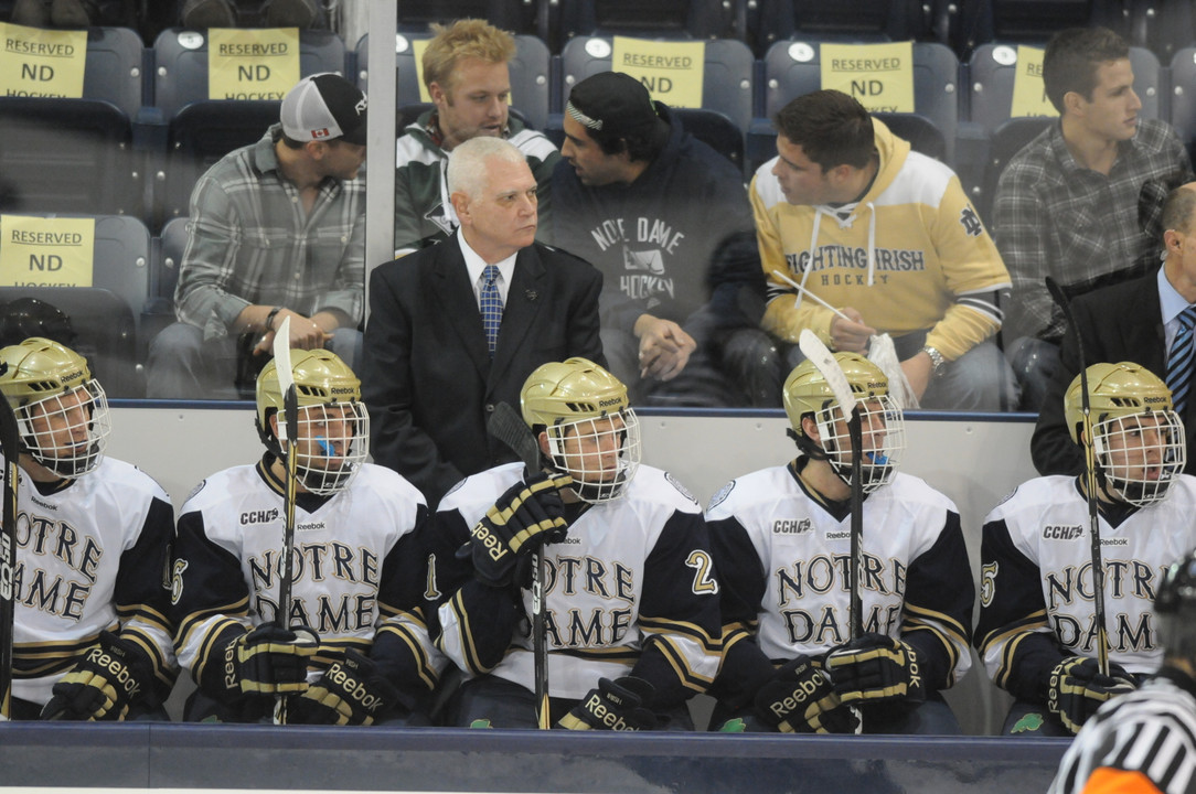 Irish hockey head coach Jeff Jackson.