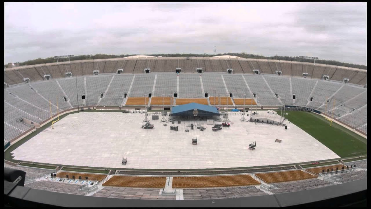 Notre Dame Stadium Turf Time Lapse 1