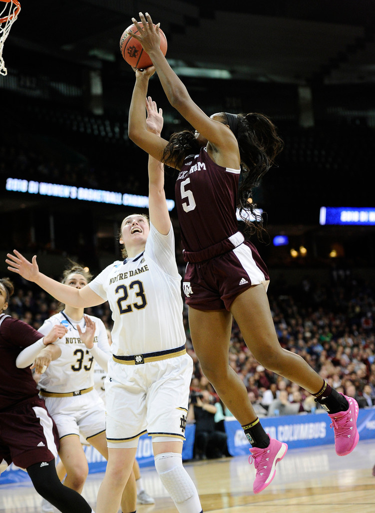 NCAA Sweet 16: ND WBB vs. Texas A&M (USATSI)