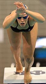 Casey Wagner swam an Irish season-best in the 1650 freestyle.