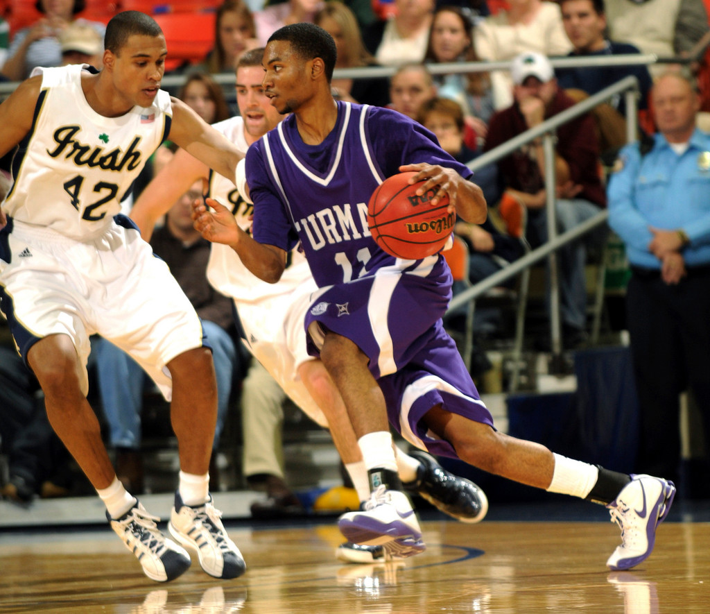 McAlarney Leads Irish Over Furman, 93-61 (AP photos)