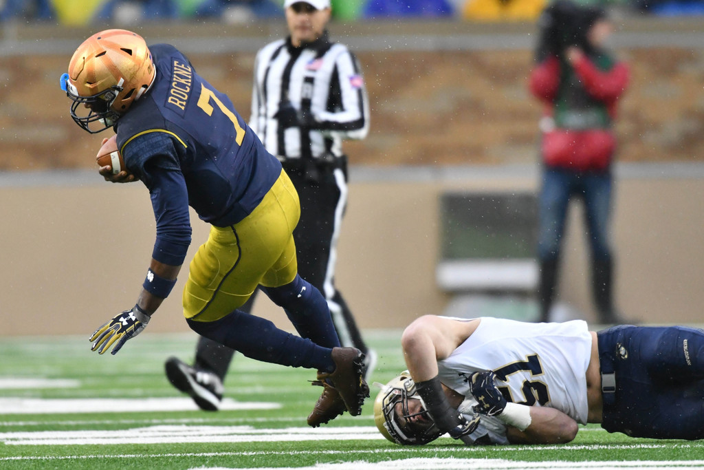 Notre Dame vs. Navy (USATSI)