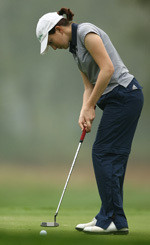 Sophomore Kristin Wetzel will play from the No. 1 spot in the Fighting Irish lineup at the Cougar Classic.