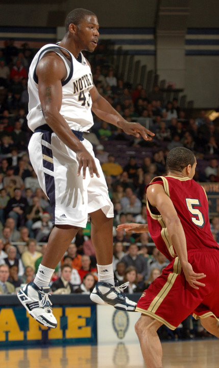 Russell Carter is one of four Irish players in double figures and is averaging a career-best 17.6 points per game.