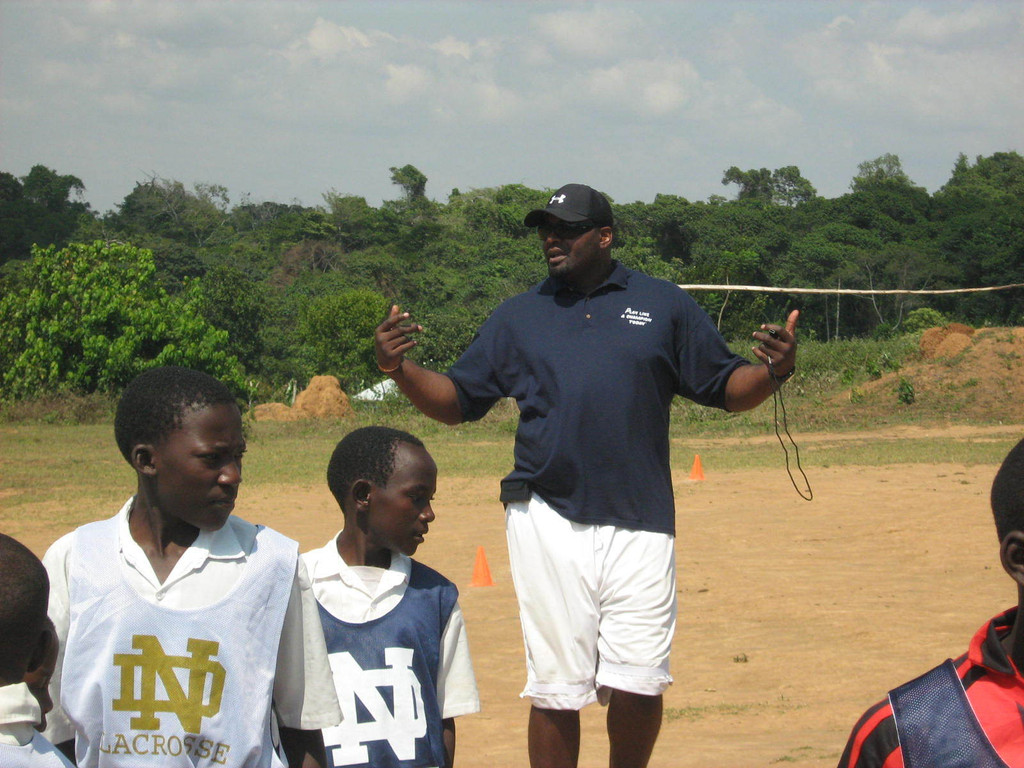 Monogram Winners Teach Ugandan Children To "Play Like A Champion Today"