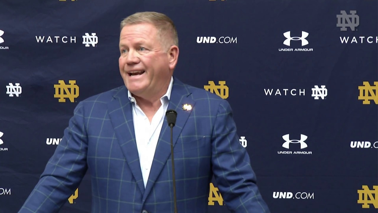 Brian Kelly Press Conference - Virginia Tech Week