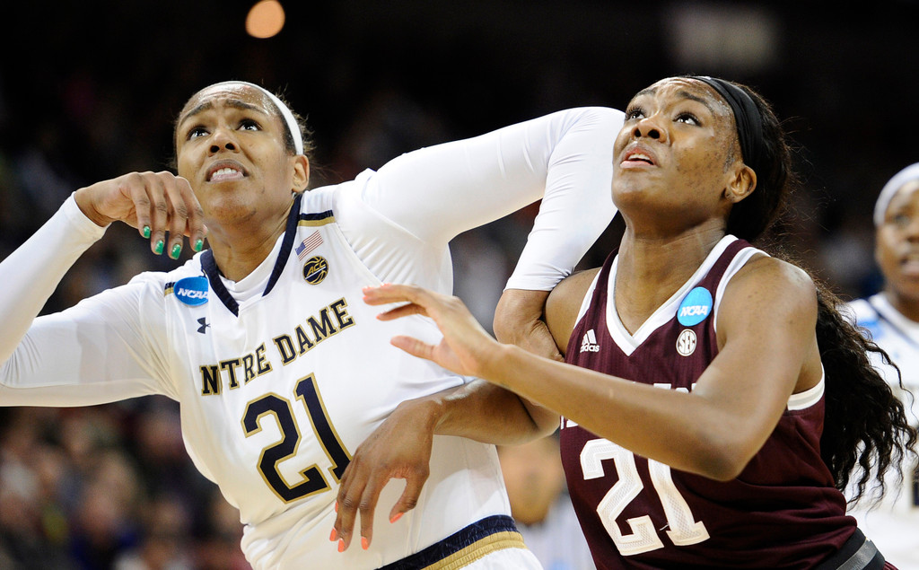 NCAA Sweet 16: ND WBB vs. Texas A&M (USATSI)