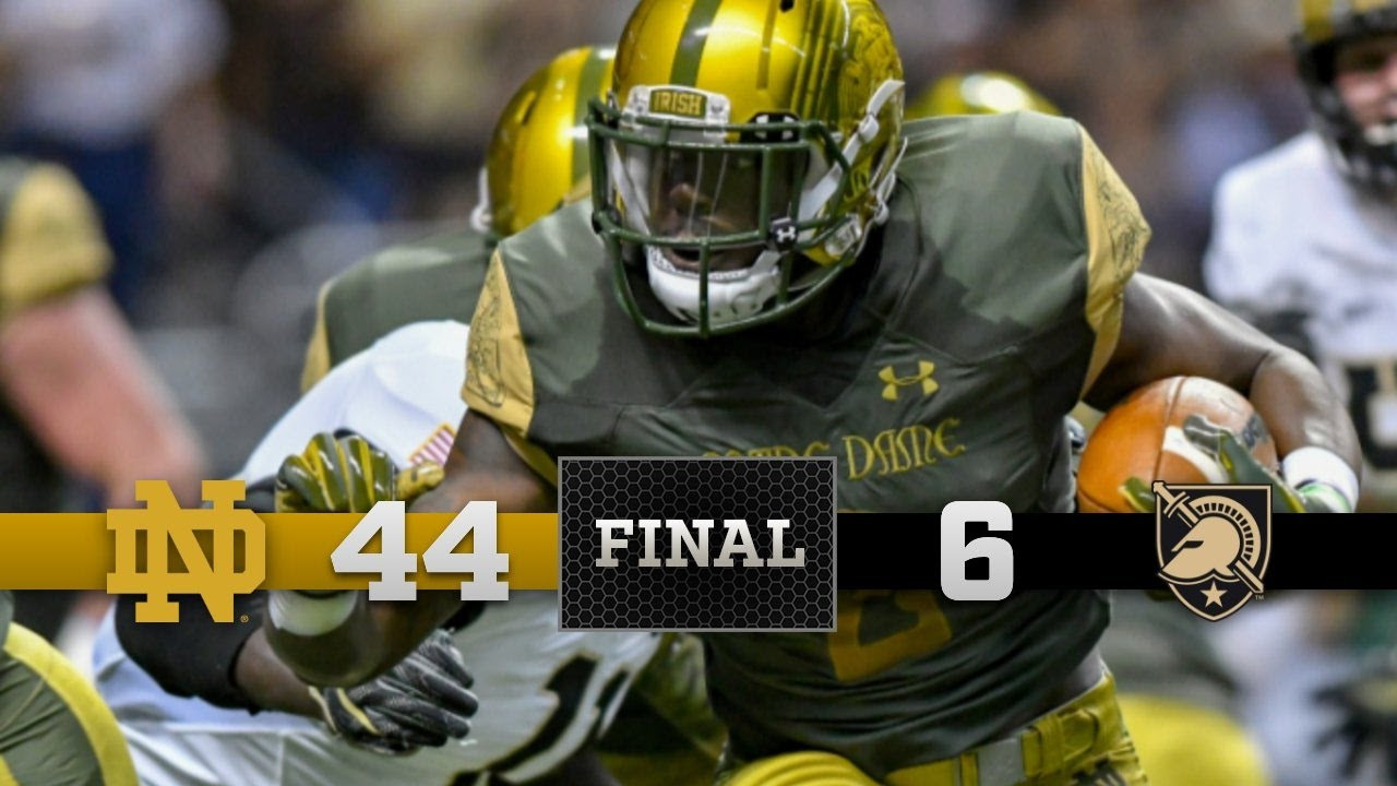 Notre Dame Football Highlights vs Army