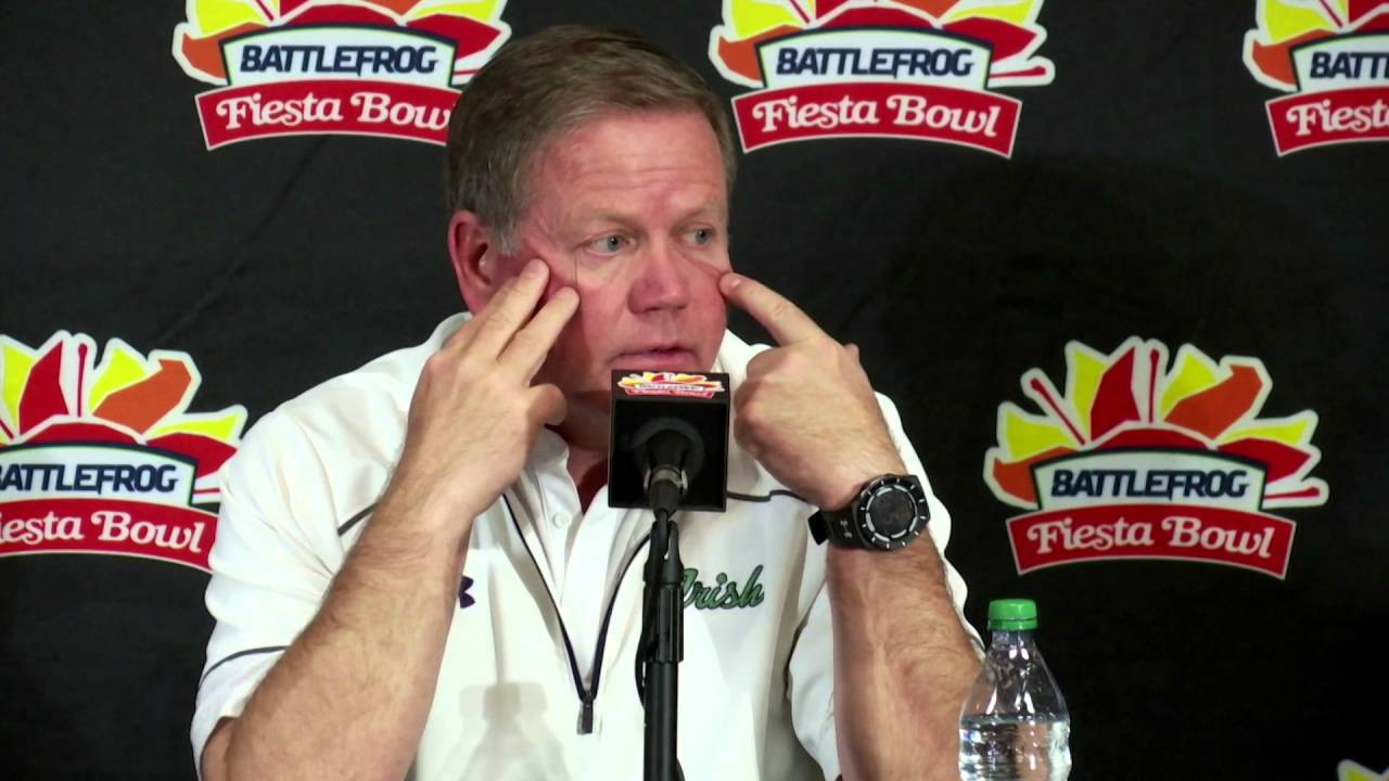 Brian Kelly Fiesta Bowl Post Game Presser