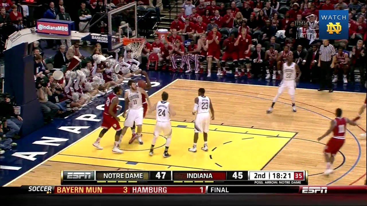 Irish 79, Hoosiers 72 - Notre Dame Men's Basketball