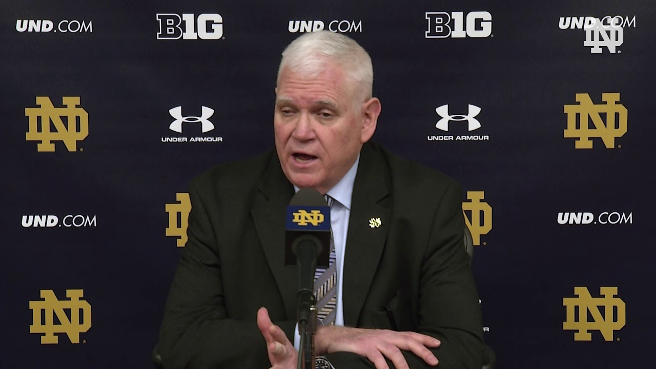 @NDHockey | Jeff Jackson Post-Game Press Conference vs. Michigan State (2019)