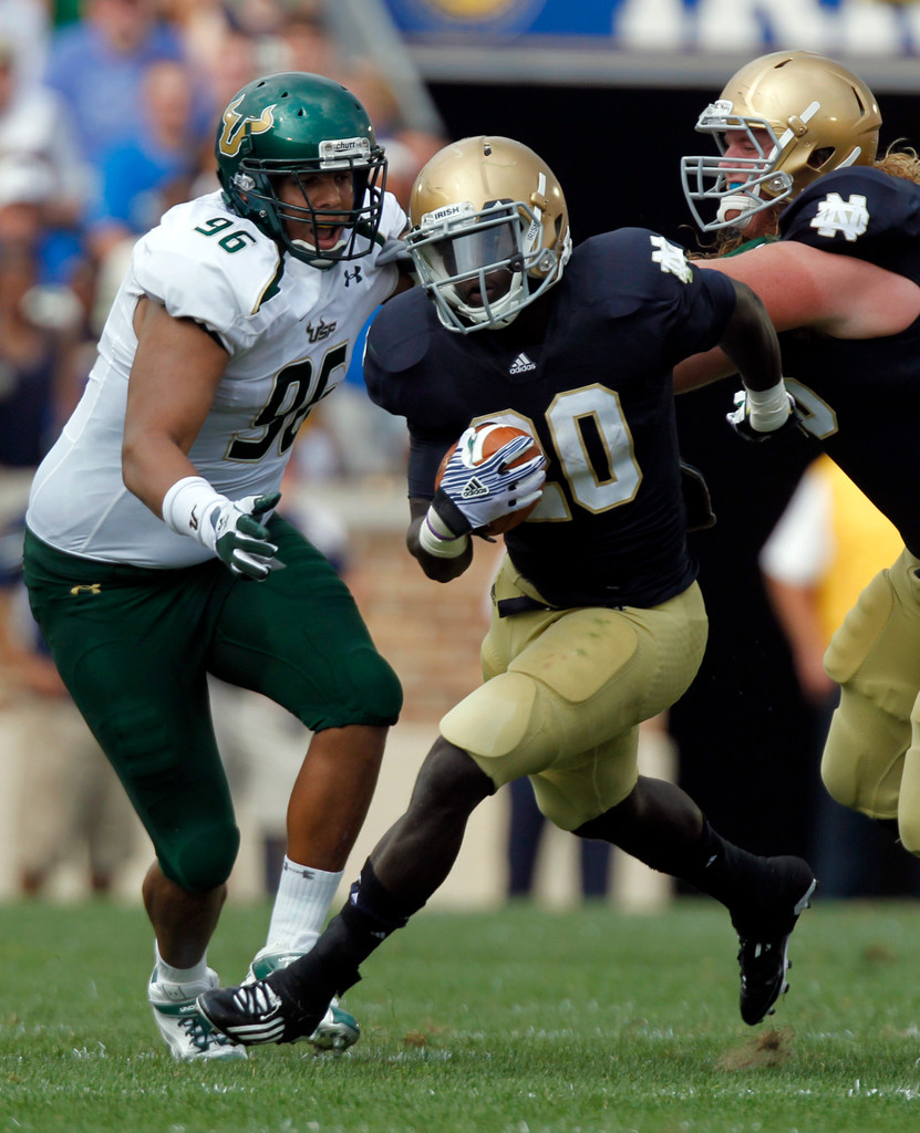 No. 16 Irish Drop Season Opener To USF, 23-20 (AP)
