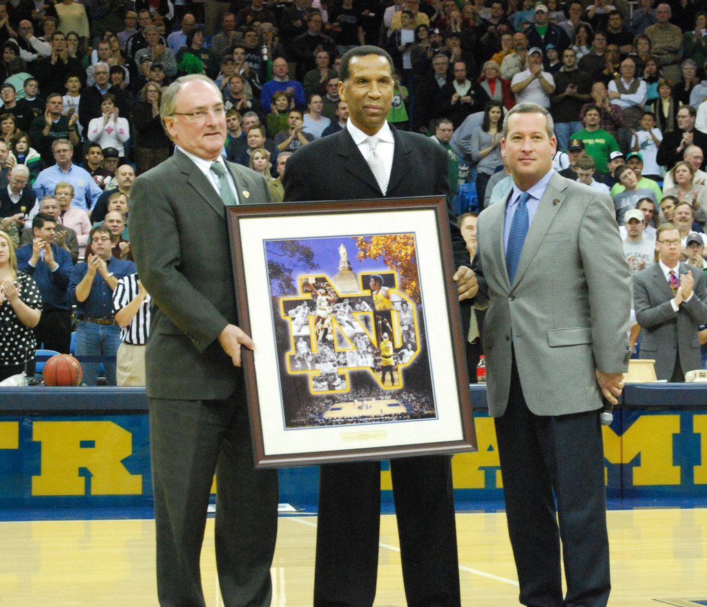 Hall of Famer Returns to Notre Dame