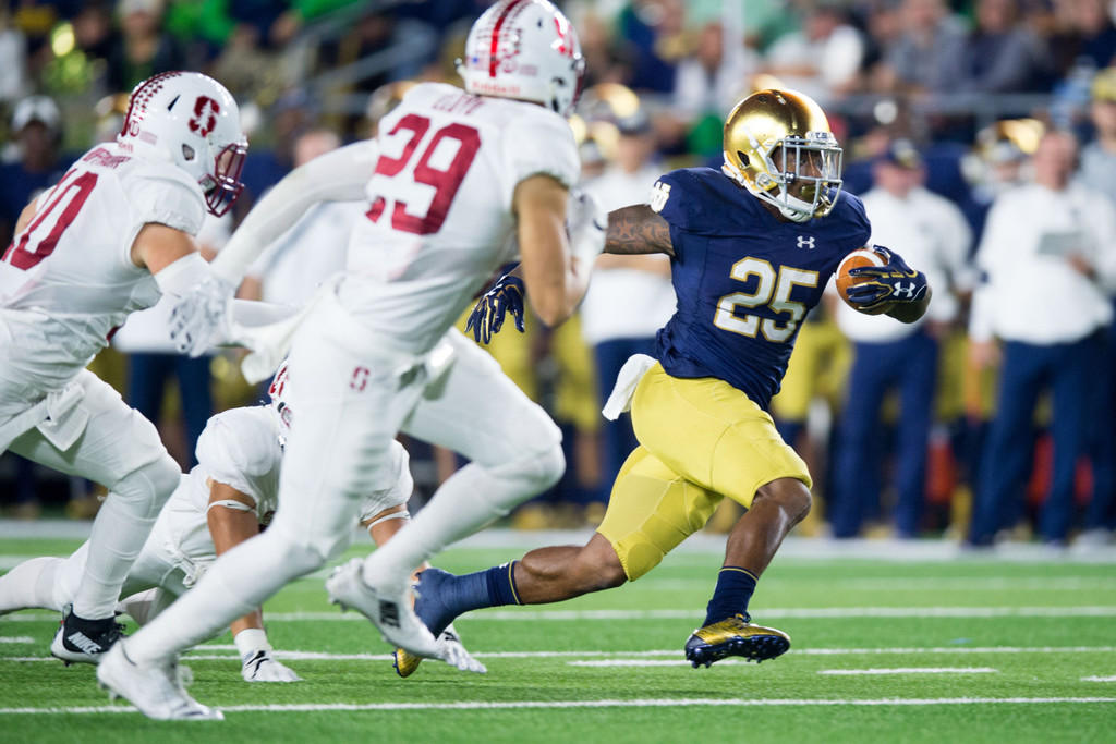 Notre Dame 10, Stanford 17