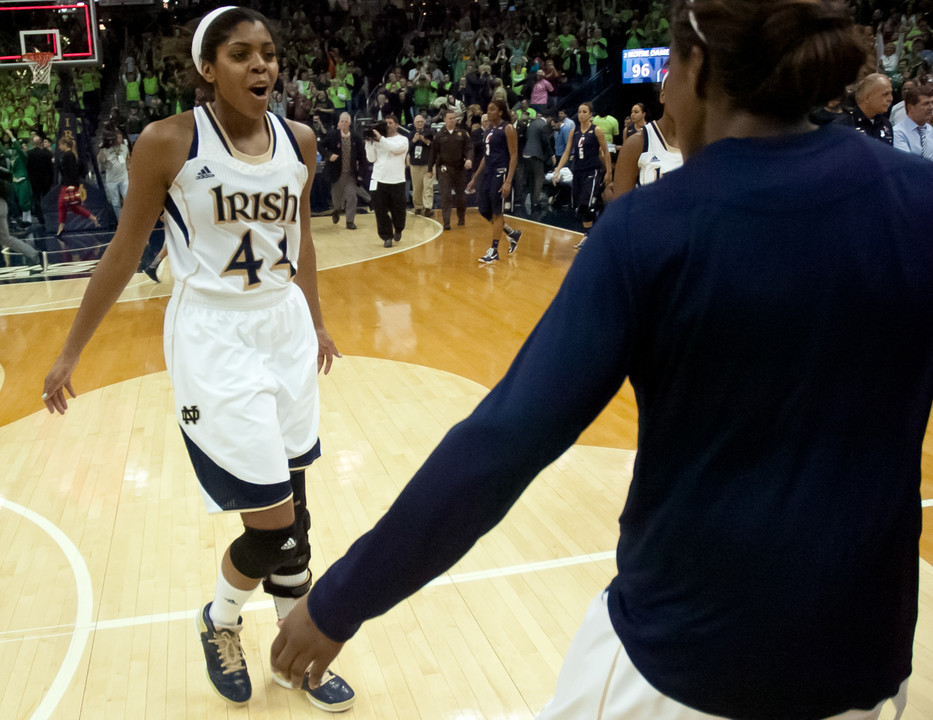 03-04-2013 Notre Dame Women's Basketball vs Connecticut
