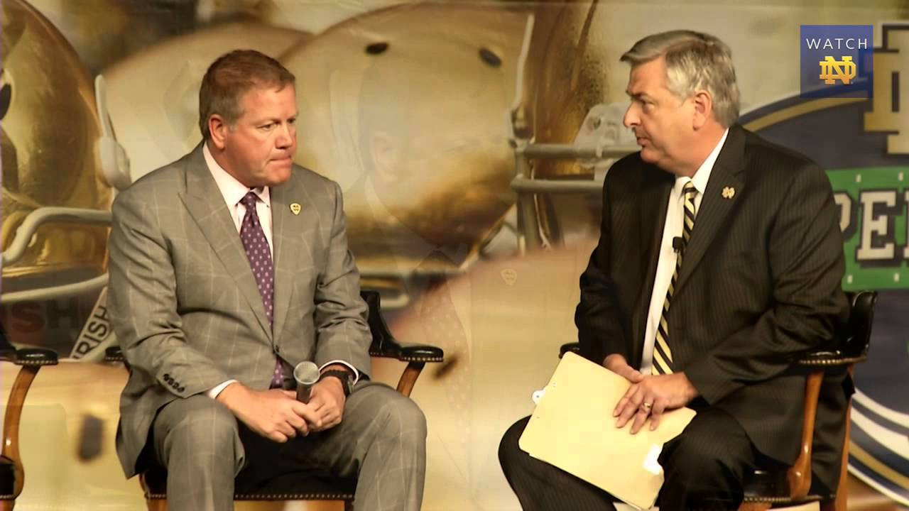 FB - Brian Kelly at UNC Luncheon