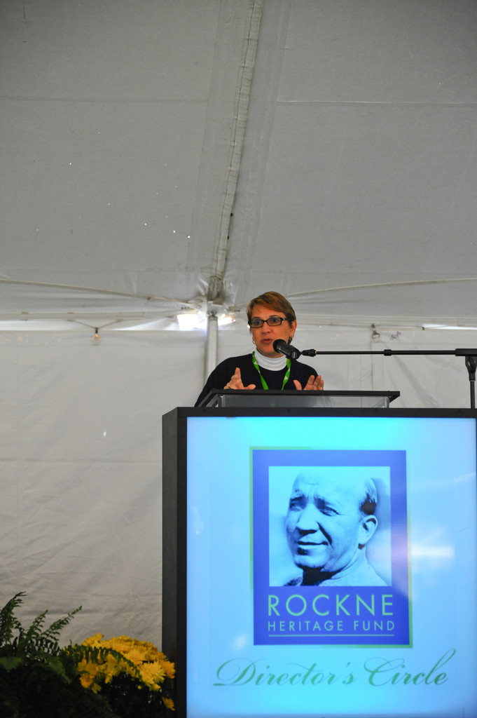 2012 Blue/Gold Rockne Tailgate
