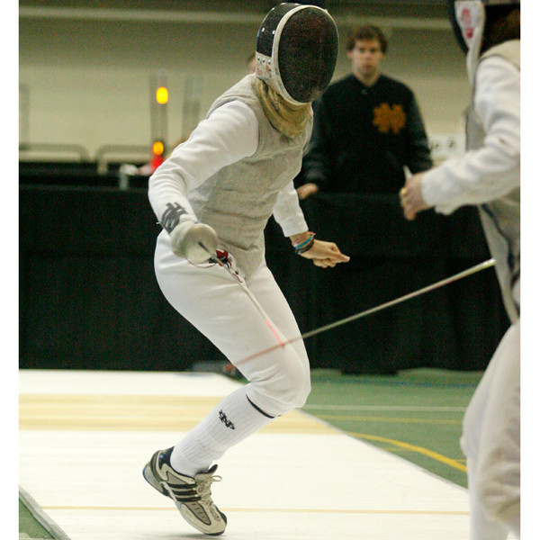 Notre Dame Women's Fencing 2007 Photo Gallery (photos by Jim O'Connor and Chris Pedota)