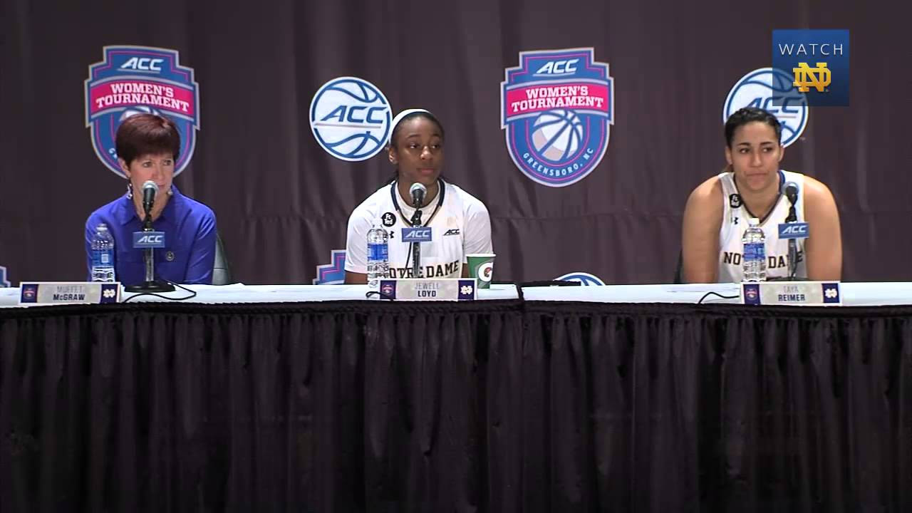 WBB - ACC Quarterfinals Post Game Press Conference