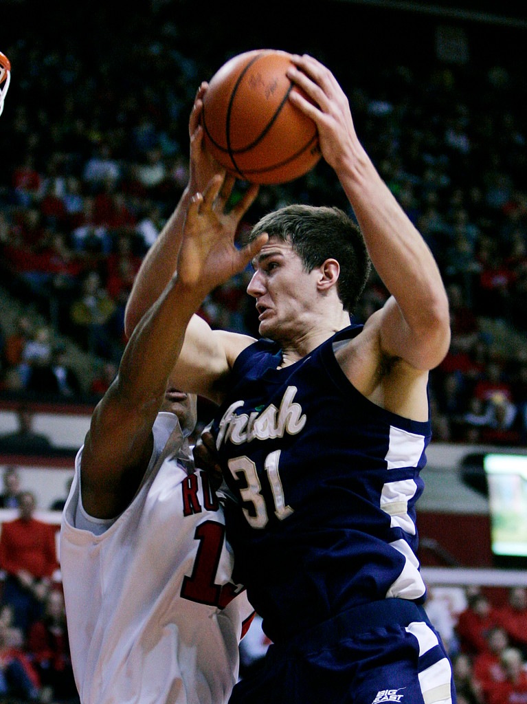 Men's Basketball vs. Rutgers, 02/17/2008 (AP)