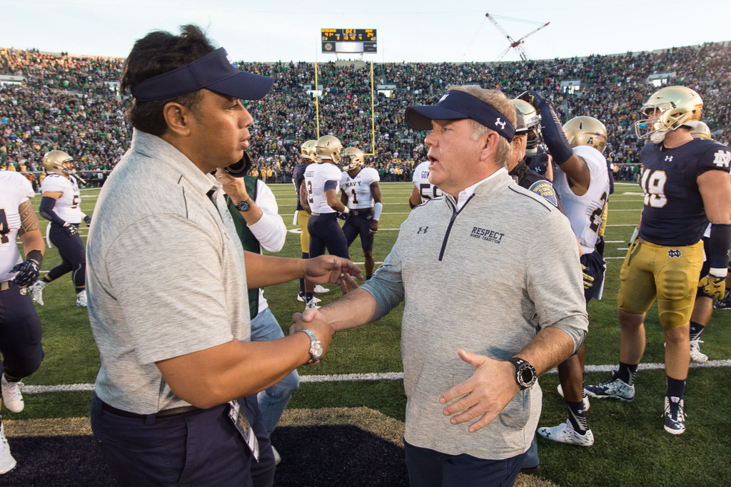 Notre Dame vs. Navy: The Recent Rivalry in Photos