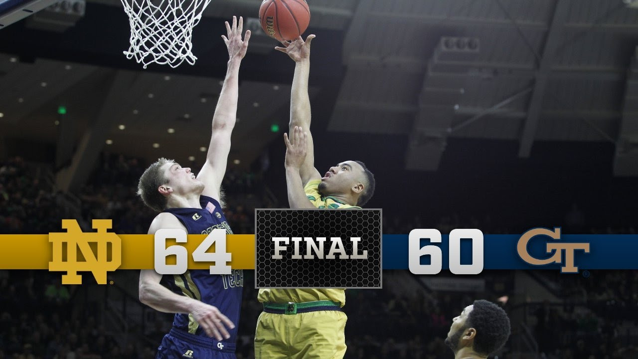 Top Moments - Notre Dame Men's Basketball vs. Georgia Tech