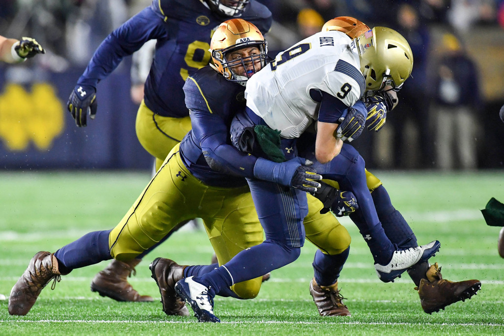 Notre Dame vs. Navy (USATSI)