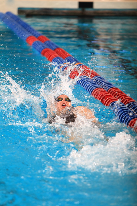 Senior Kelly Ryan hit a career mark leading off the 800 free relay (1:46.37) in her last Irish race.