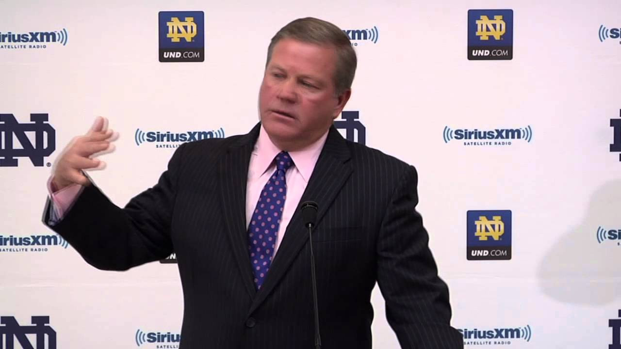 Coach Kelly Press Conference - Stanford Week - Oct. 9, 2012