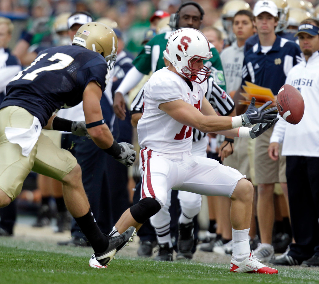 Notre Dame Falls to No. 16 Stanford, 37-14 (AP)