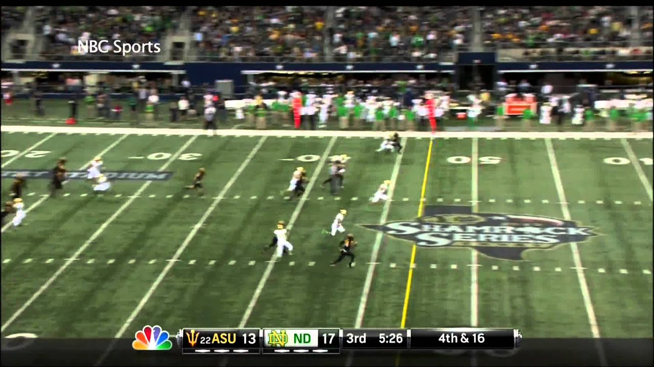 Notre Dame Defeats Arizona State