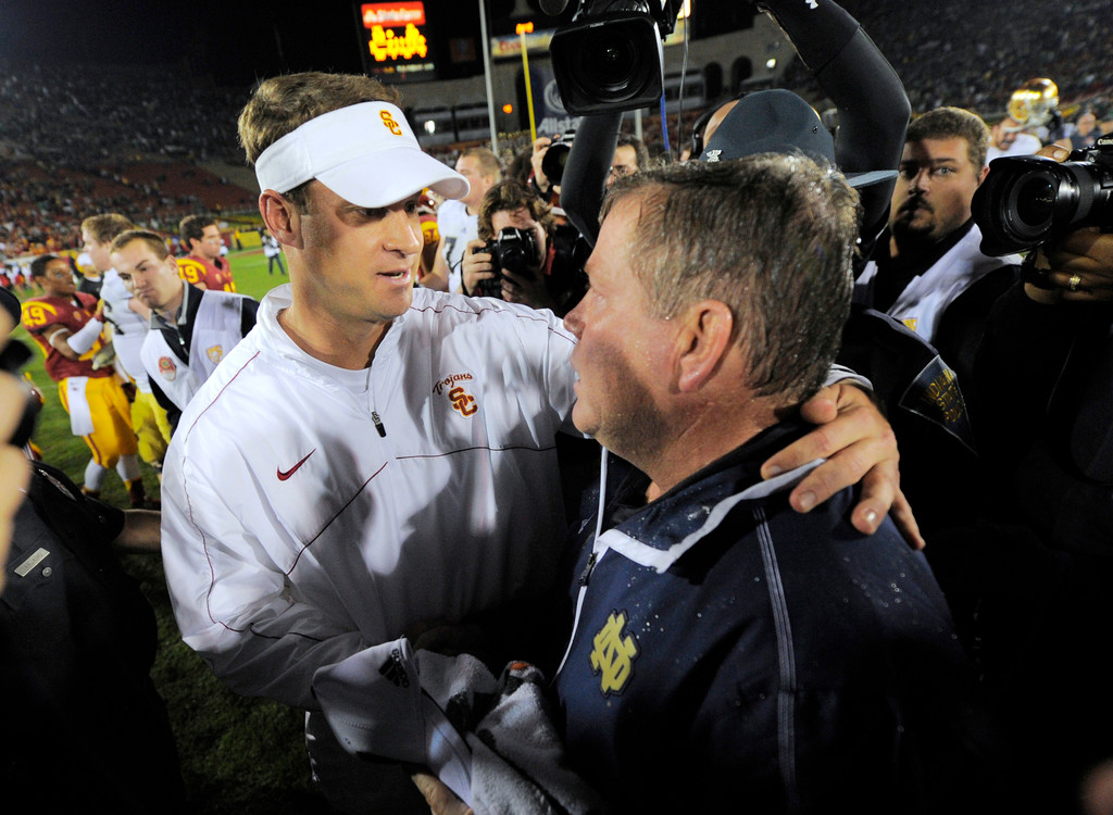 Notre Dame vs. USC: The Rivalry in Photos