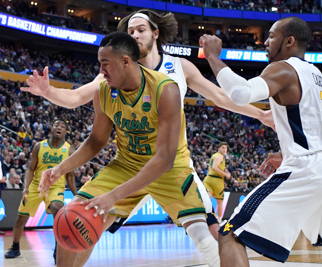 Notre Dame 71, West Virginia 83 (NCAA Second Round)