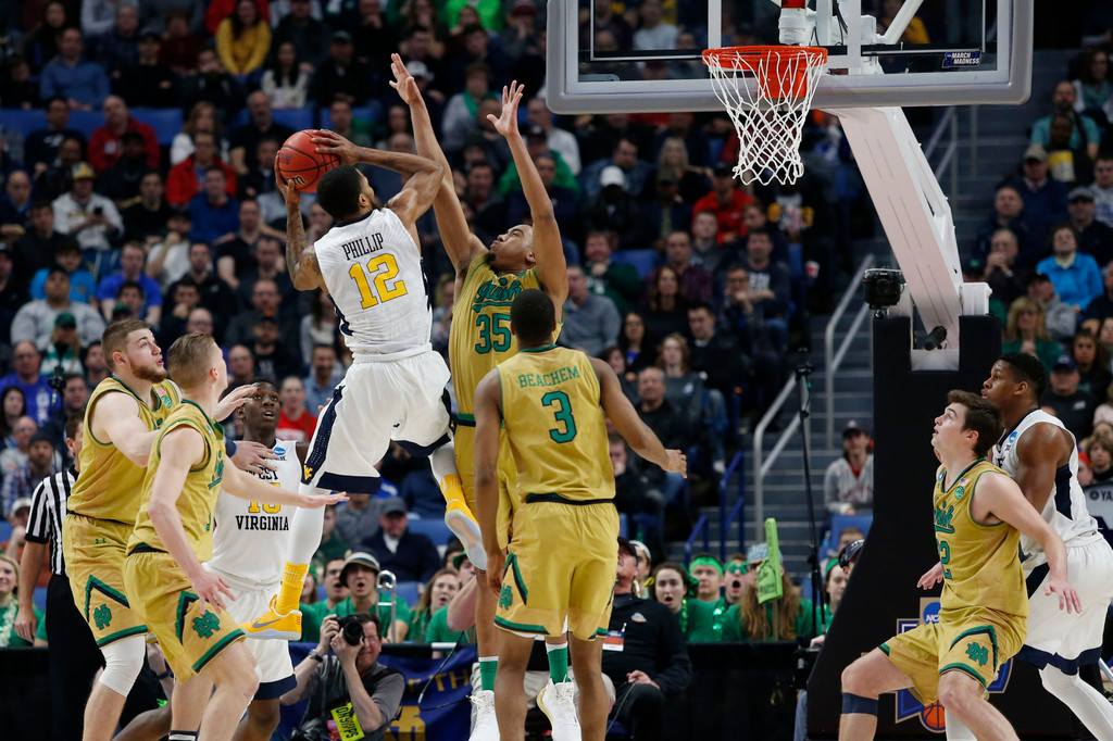 Notre Dame 71, West Virginia 83 (NCAA Second Round)