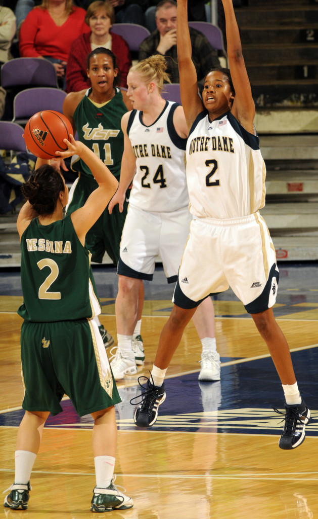 Irish Rolls Past South Florida, 92-49