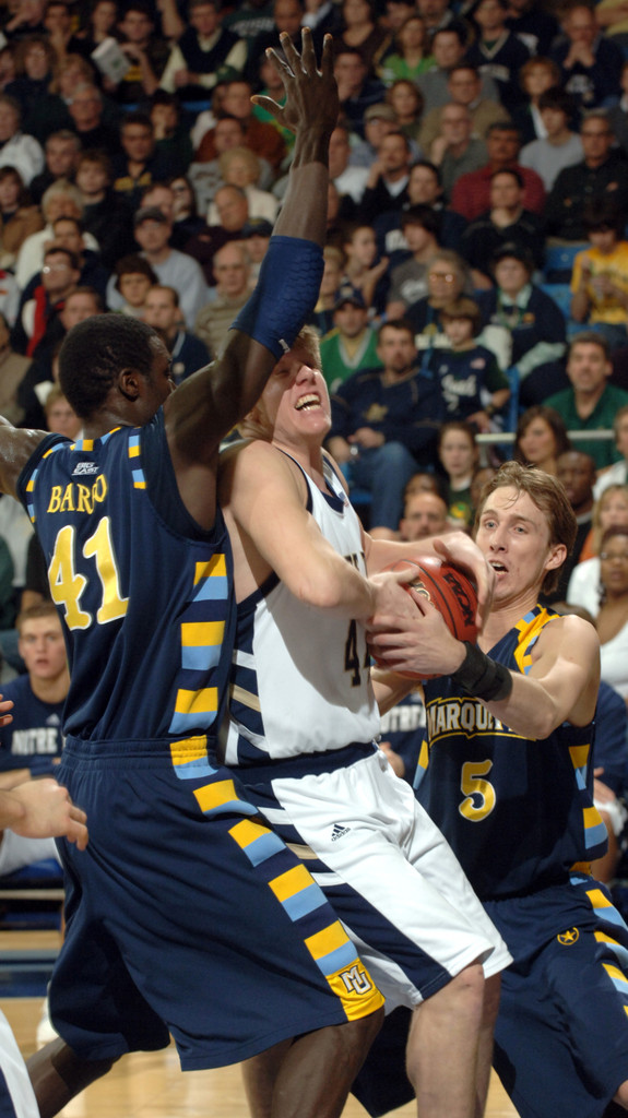 Notre Dame vs. Marquette, 2/9/08