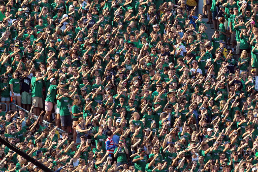 Notre Dame vs. Temple (USATSI)