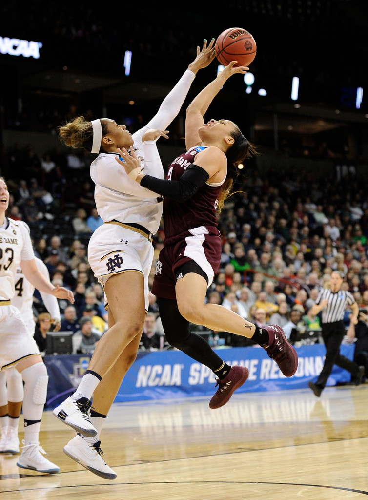 NCAA Sweet 16: ND WBB vs. Texas A&M (USATSI)