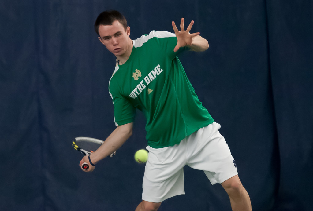 Notre Dame Men's Tennis vs Duke on 02-03-2013