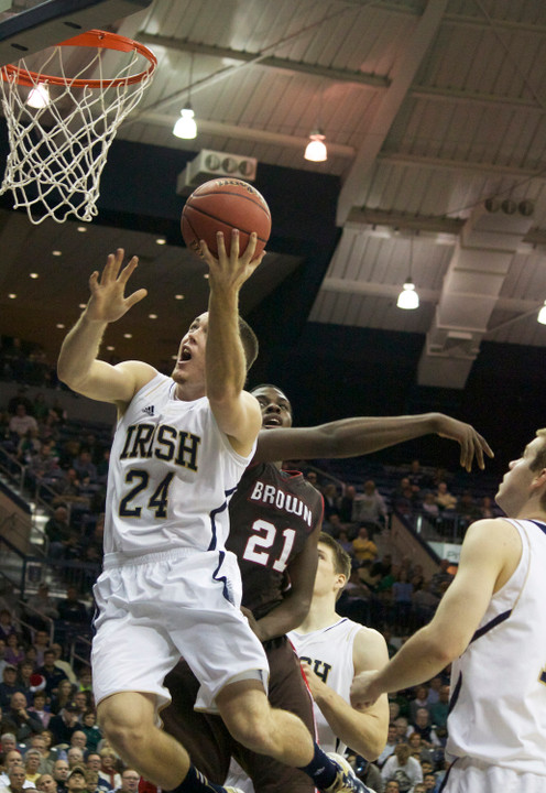 Pat Connaughton scored a season-high 16 points in Saturday's win over Purdue.