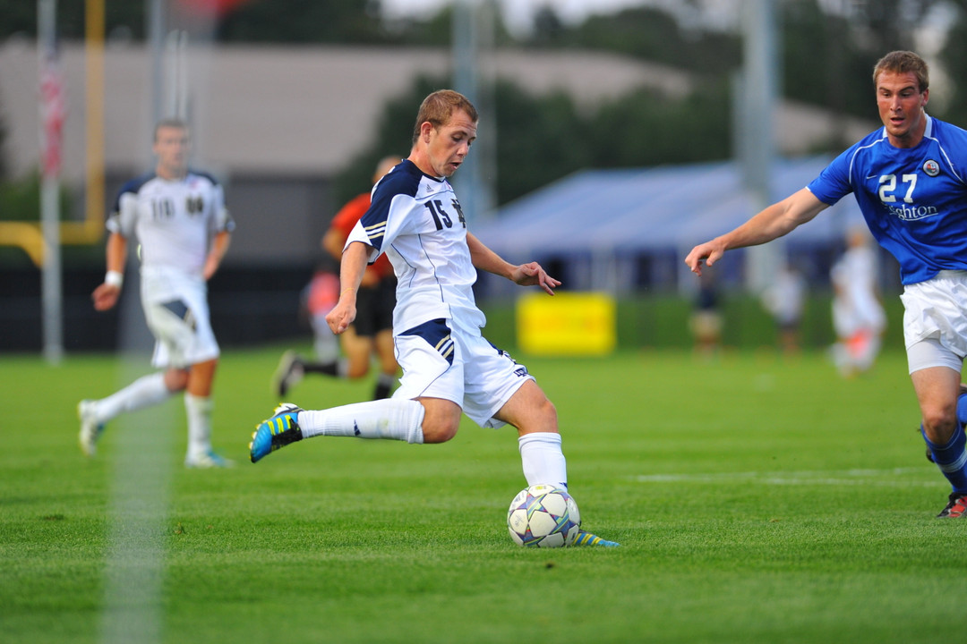 Sophomore forward Harrison Shipp scored a career-high two goals in the win over Pittsburgh.