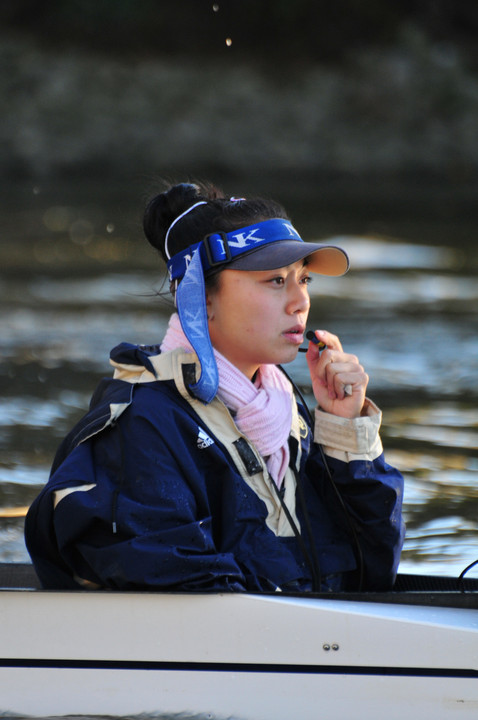 Rachael Louie, after capturing back-to-back Petite Final victories with the open four, will look to guide the second varsity eight to gold at the Central Region.