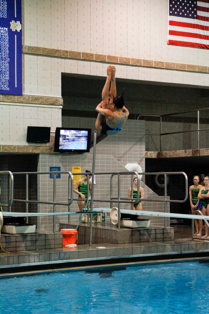 1/21 Men's & Women's Swimming & Diving vs. Michigan State