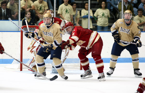 Freshman right wing Ben Ryan was named the CCHA rookie of the week for his play in the Bowling Green series last weekend.