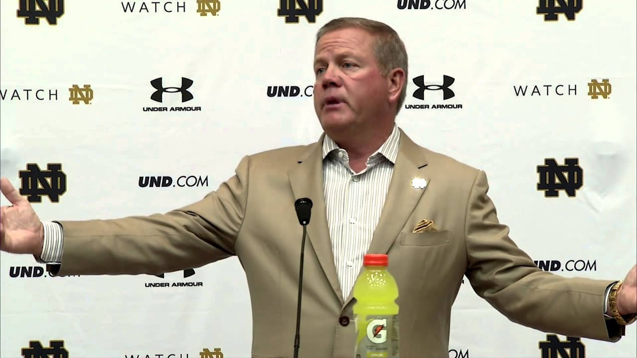 FB: Coach Kelly Camp Kickoff Press Conference