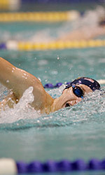 Jay Vanden Berg claimed wins in the 1,000 and 500-yard freestyle events last season against Purdue.
