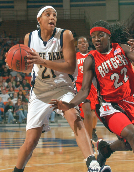 Senior All-America forward Jacqueline Batteast posted three consecutive double-doubles in last year's Irish run to the NCAA Sweet Sixteen.
