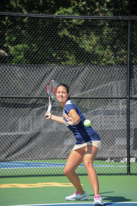 Britney Sanders and No. 23 Notre Dame will open the NCAA Championship against N.C. State in the Ann Arbor Regional