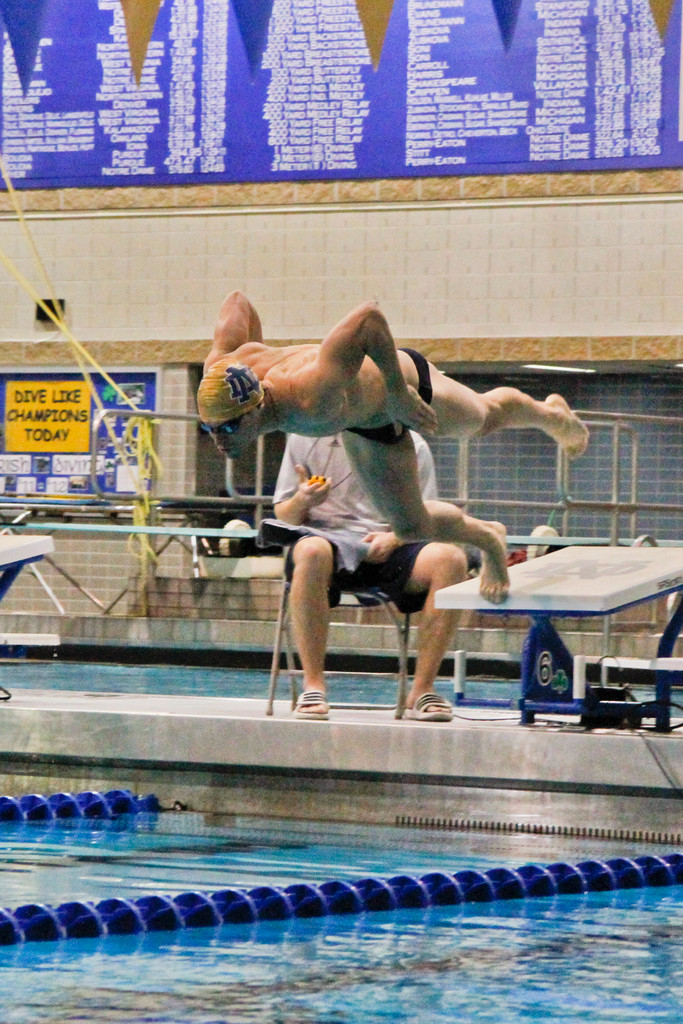 1/21 Men's & Women's Swimming & Diving vs. Michigan State