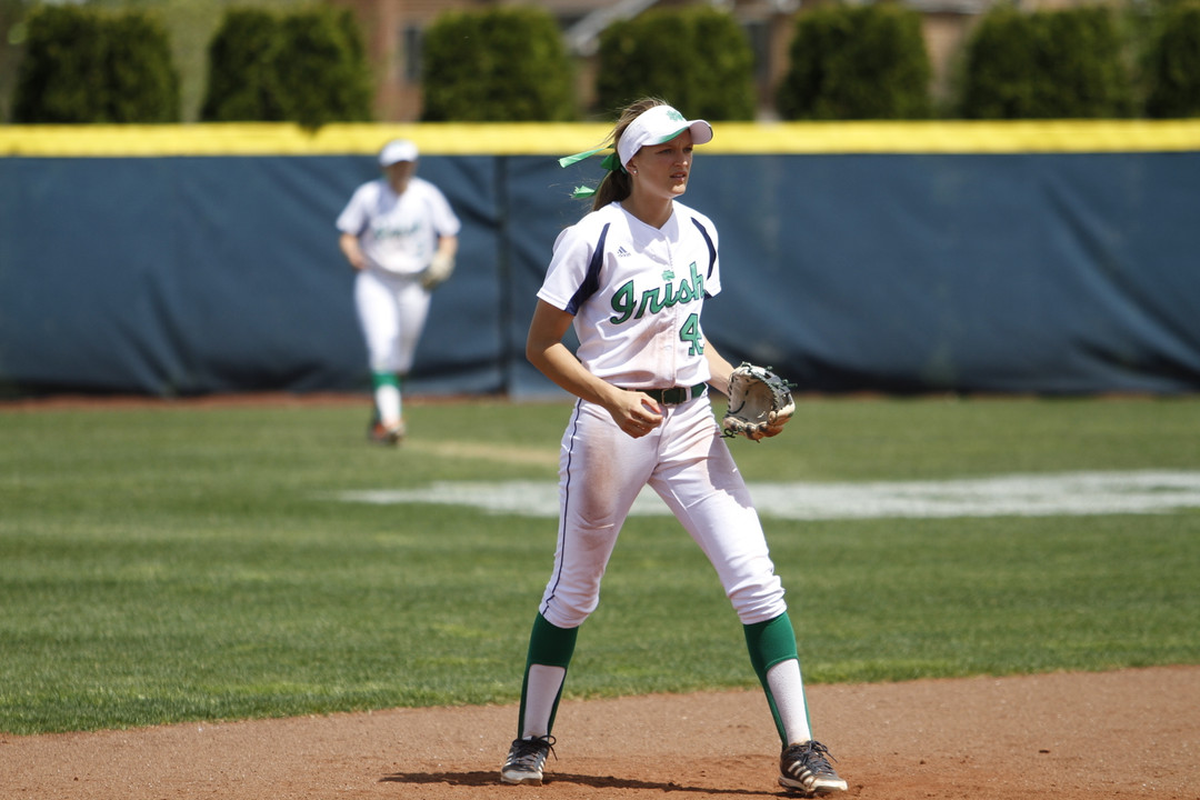 Senior infielder Chloe Saganowich